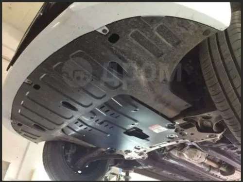 Металлическая защита двигателя и кпп Kia Rio 4 2017-