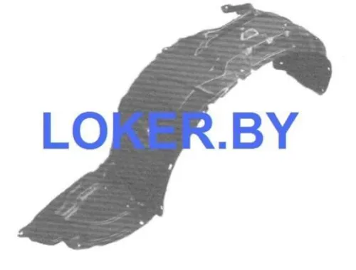 Защита крыла (подкрылок) передний левый Mazda 3 BL 2009-2013