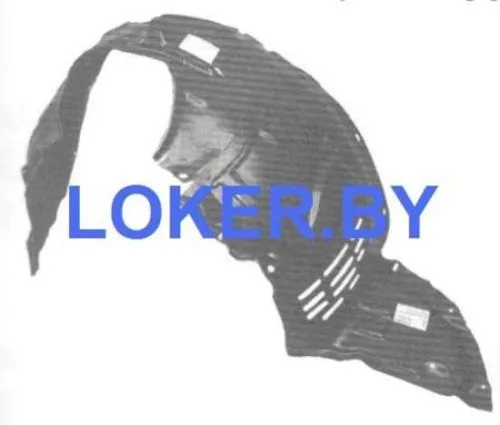 Защита крыла (подкрылок) передний левый Mazda 3 BK 2003-2009