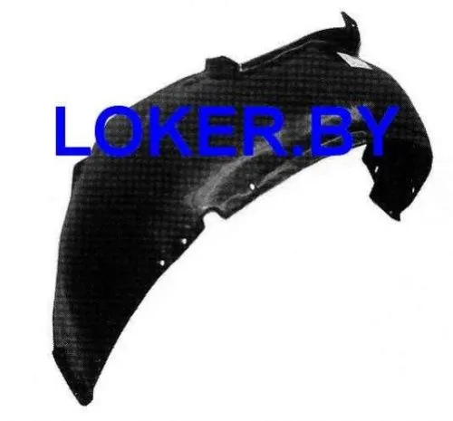 Защита крыла (подкрылок) передний левый Seat Leon 1 1999-2006