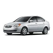 Пластиковая защита двигателя Hyundai Accent MC 2006-2010