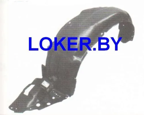 Защита крыла (подкрылок) передний левый Pontiac Vibe 2 2008-2010