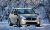Защита крыла (подкрылок) передний правый Renault Sandero 1 2009-2014