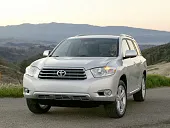 Защита задних крыльев пара 2шт Toyota Highlander 2 2007-2013