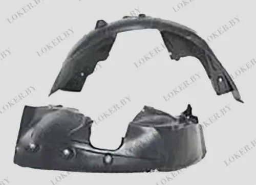 Защита крыла (подкрылок) передний левый Saab 9-3 2 2002-2007
