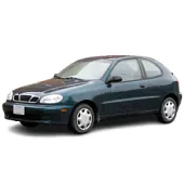 Защита задних крыльев пара 2шт Daewoo Lanos 1997-2001