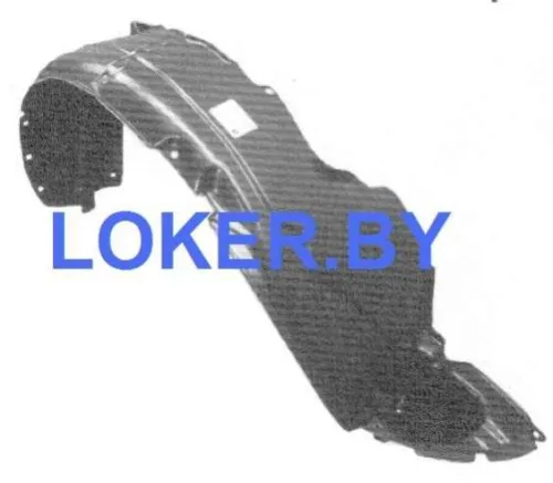 Защита крыла (подкрылок) передний правый Hyundai Santa FE 2 (CM) 2006-2009