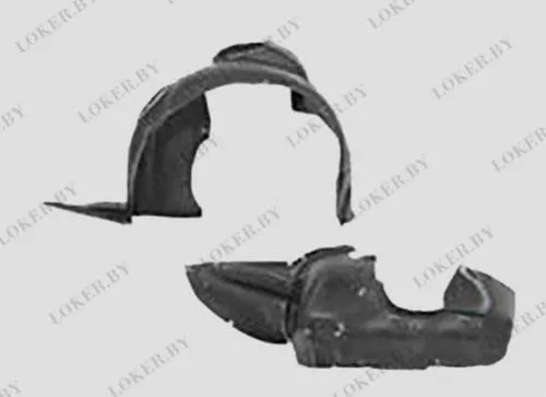 Защита крыла (подкрылок) передний левый Skoda Fabia 2 2010-2014