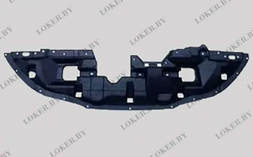 Пластиковая защита под передний бампер Mitsubishi ASX 2010-