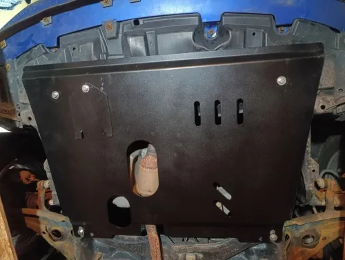 Металлическая защита двигателя и кпп Toyota Yaris 2 2005-2012