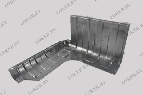 Пластиковая защита двигателя Kia Rio 3 2011-2017 правая