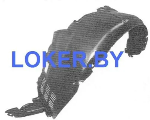 Защита крыла (подкрылок) передний левый Hyundai Sonata (NF) 2004-2010