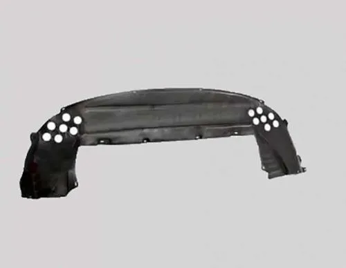 Пластиковая защита под передний бампер Peugeot 607 2005-2010