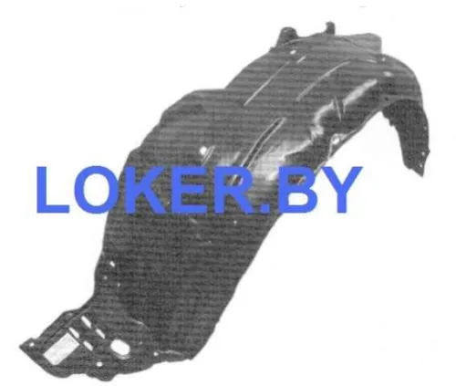 Защита крыла (подкрылок) передний левый Honda Civic 8 2006-2012 седан