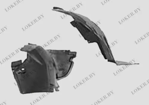 Защита крыла (подкрылок) передний правый Mercedes R W251 2005-2017