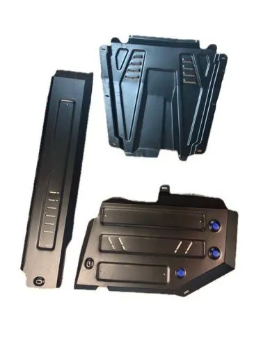 Металлическая защита двигателя, кпп, топл.трубок и бака Renault Sandero Stepway 2018-