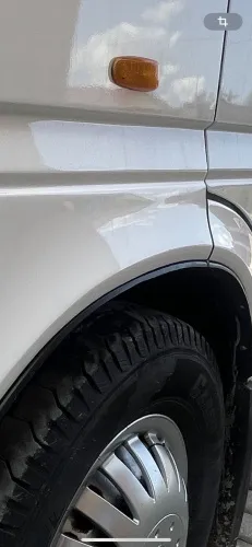 Защита передних крыльев пара 2шт Mercedes Sprinter W901-905 1996-2005 с бортиком