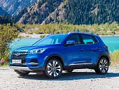 Металлическая защита боковая правая Chery Tiggo 4 2017-