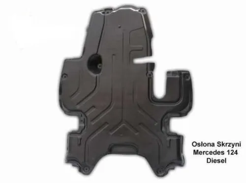 Пластиковая защита КПП Mercedes E W124 1984-1995