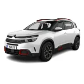 Пластиковая защита под передний бампер Citroen C5 Aircross 2018-