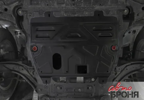 Металлическая защита двигателя и кпп Nissan Qashqai 1 2006-2013
