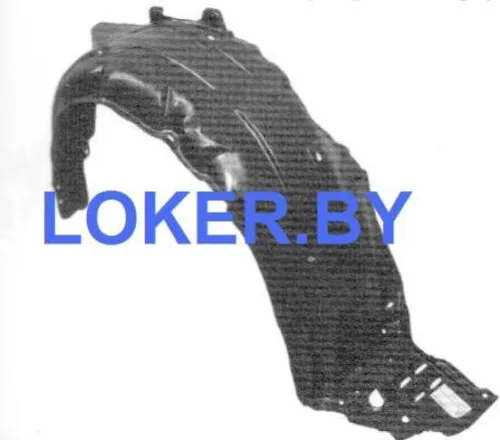 Защита крыла (подкрылок) передний правый Honda Civic 8 2006-2012 седан