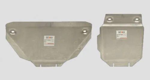 Алюминиевая защита радиаторов и двигателя Jeep Grand Cherokee IV (WK2) 2010-2021