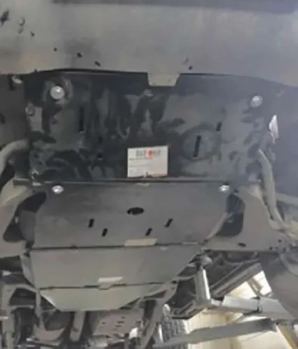 Металлическая защита радиаторов и двигателя Mitsubishi Pajero Sport 1998-2008