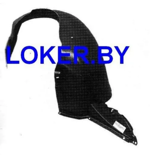 Защита крыла (подкрылок) передний левый Skoda Fabia 1 1999-2007