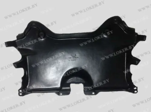 Пластиковая защита двигателя Mercedes C W204 2006-2015