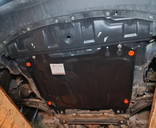 Металлическая защита двигателя и кпп Nissan X-Trail T32 2013-2022