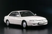 Пластиковая защита двигателя Mazda 626 IV (GE) 1991-1998 боковая левая