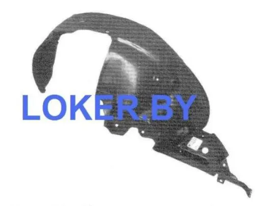 Защита крыла (подкрылок) передний левый Subaru Forester SH 2007-2013