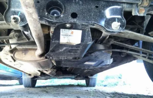 Металлическая защита редуктора заднего моста Renault Kaptur RU 2016-2022