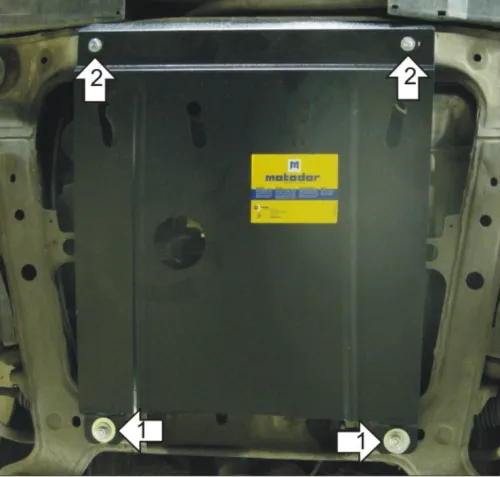 Металлическая защита двигателя и кпп Volvo 850 1991-1997