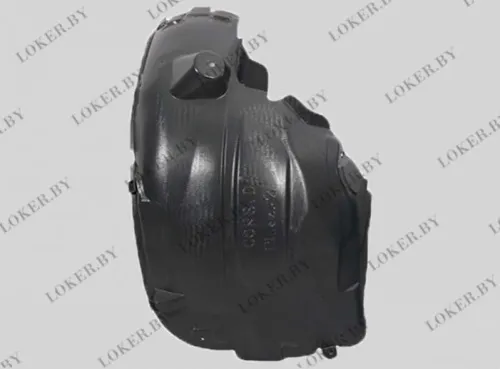 Защита крыла (подкрылок) передний левый Opel Corsa D 2006-2014  задняя часть