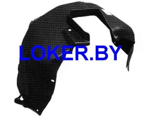 Защита крыла (подкрылок) передний левый Opel Tigra 1 1994-2001