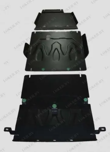 Металлическая защита двигателя, кпп и рк Kia Sorento 1 2002-2010