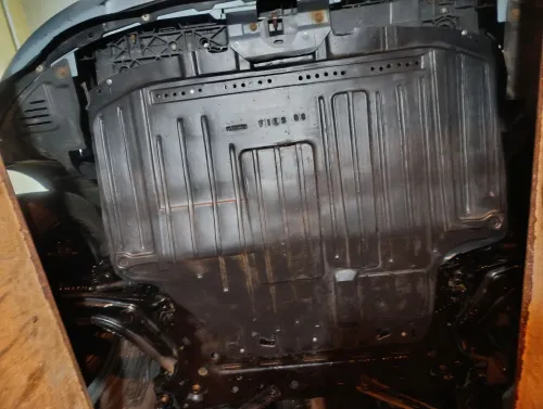 Пластиковая защита двигателя и кпп Mazda Demio 2007-2014