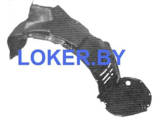 Защита крыла (подкрылок) передний правый Lexus RX 2 2003-2008