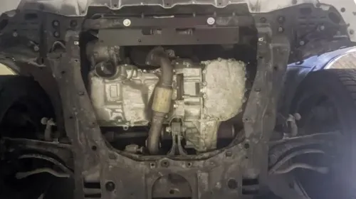 Металлическая защита двигателя и кпп Honda Civic 10 2015-2021