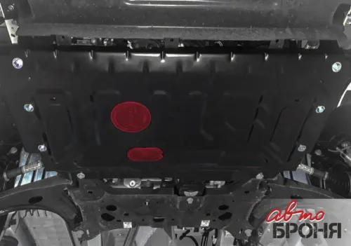 Металлическая защита двигателя и кпп Ford Transit 4 2014- передний привод