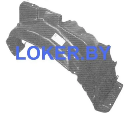 Защита крыла (подкрылок) передний правый Mitsubishi Lancer 9 2000-2003