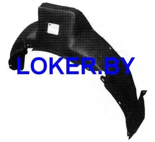 Защита крыла (подкрылок) передний правый Ford Galaxy 1 restailing 2000-2006