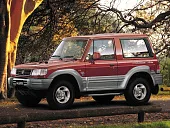 Защита передних крыльев пара 2шт Hyundai Galloper 1997-2003