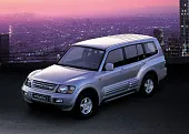 Металлическая защита раздаточной коробки Mitsubishi Pajero 3 1999-2006