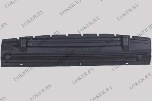 Пластиковая защита под передний бампер Opel Vivaro A 2006-2014