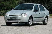 Защита крыла (подкрылок) передний правый Renault Symbol 1 2002-2008