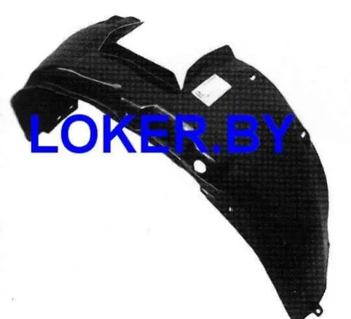 Защита крыла (подкрылок) передний правый Opel Combo C 2001-2011