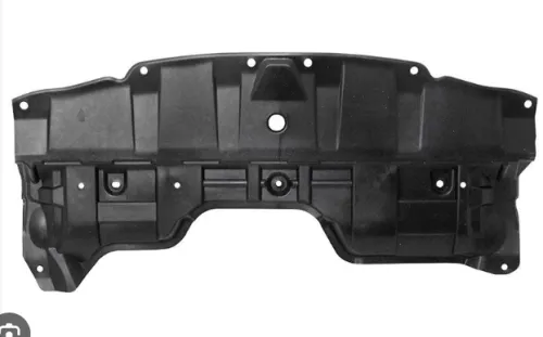 Пластиковая защита под передний бампер Nissan X-Trail T32 2014-2017